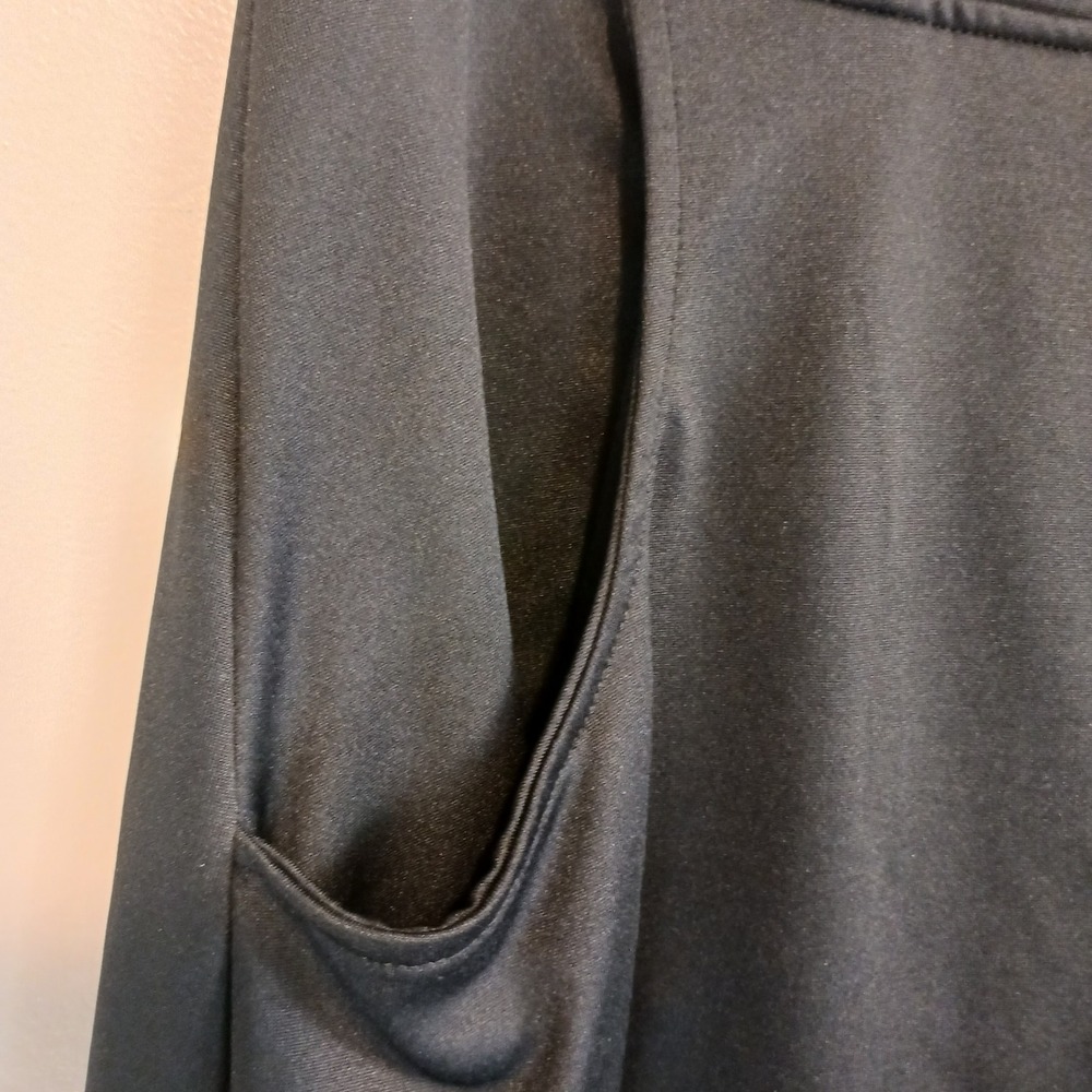 Emerald 18 Goth Dark Academia Witchy Black Pleated Ruffle Hem Mini Skirt S - Picture 2 of 5